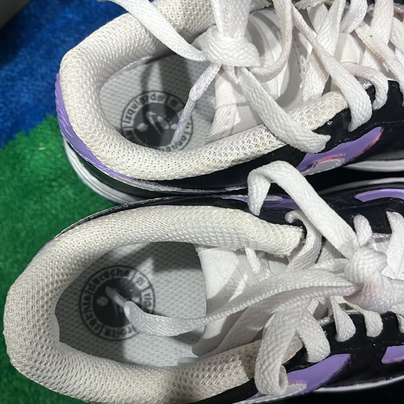 Brand new shoes for kids custom made purple and lilac size 9c - Picture 7 of 9